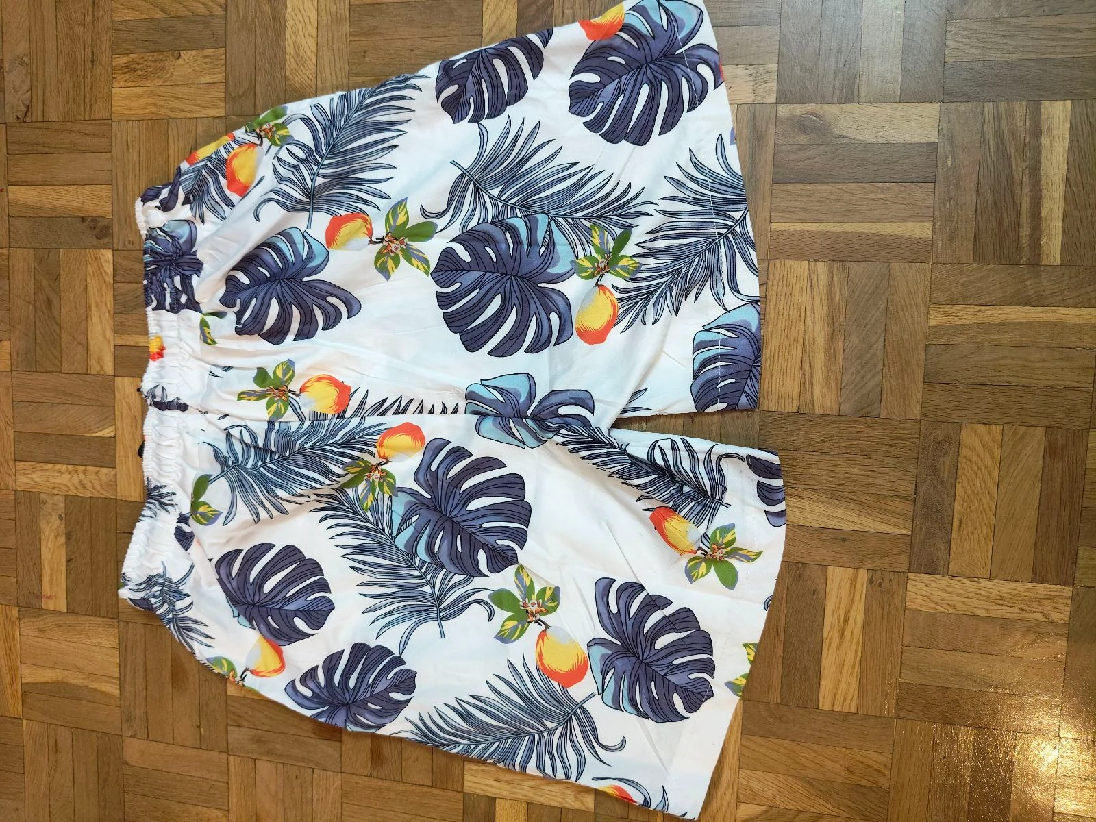 Korte bermuda's met bloemenprint voor zomer/herfst – photo 4